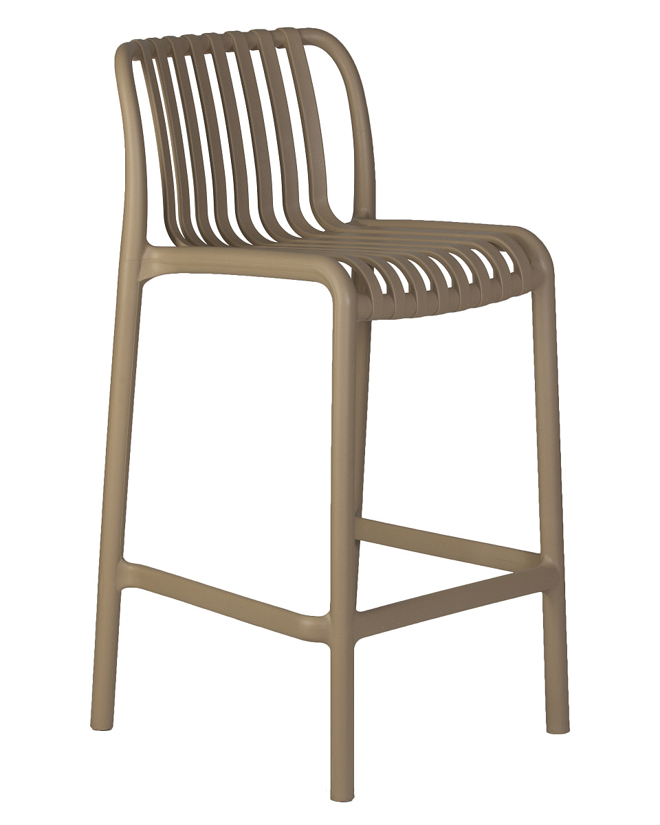 картинка Стул полубарный DOBRIN CHLOE, бежевый от магазина Montegros