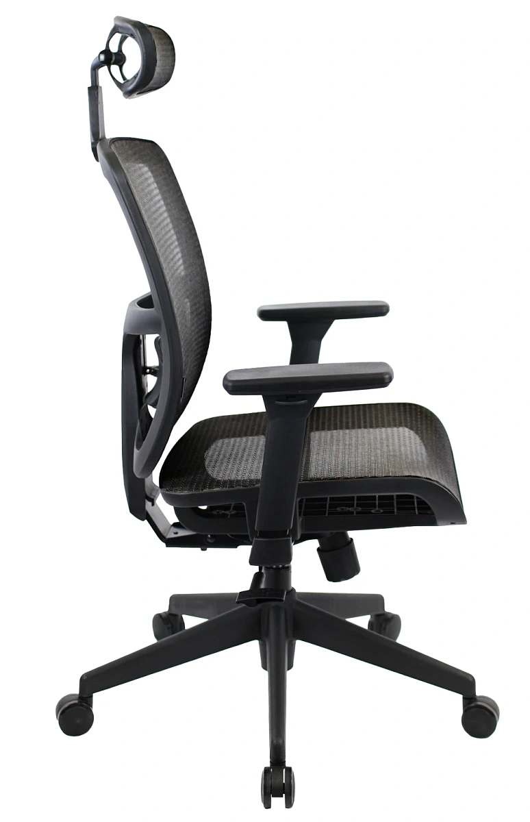 картинка Кресло Everprof Dublin Сетка Черный от магазина Montegros