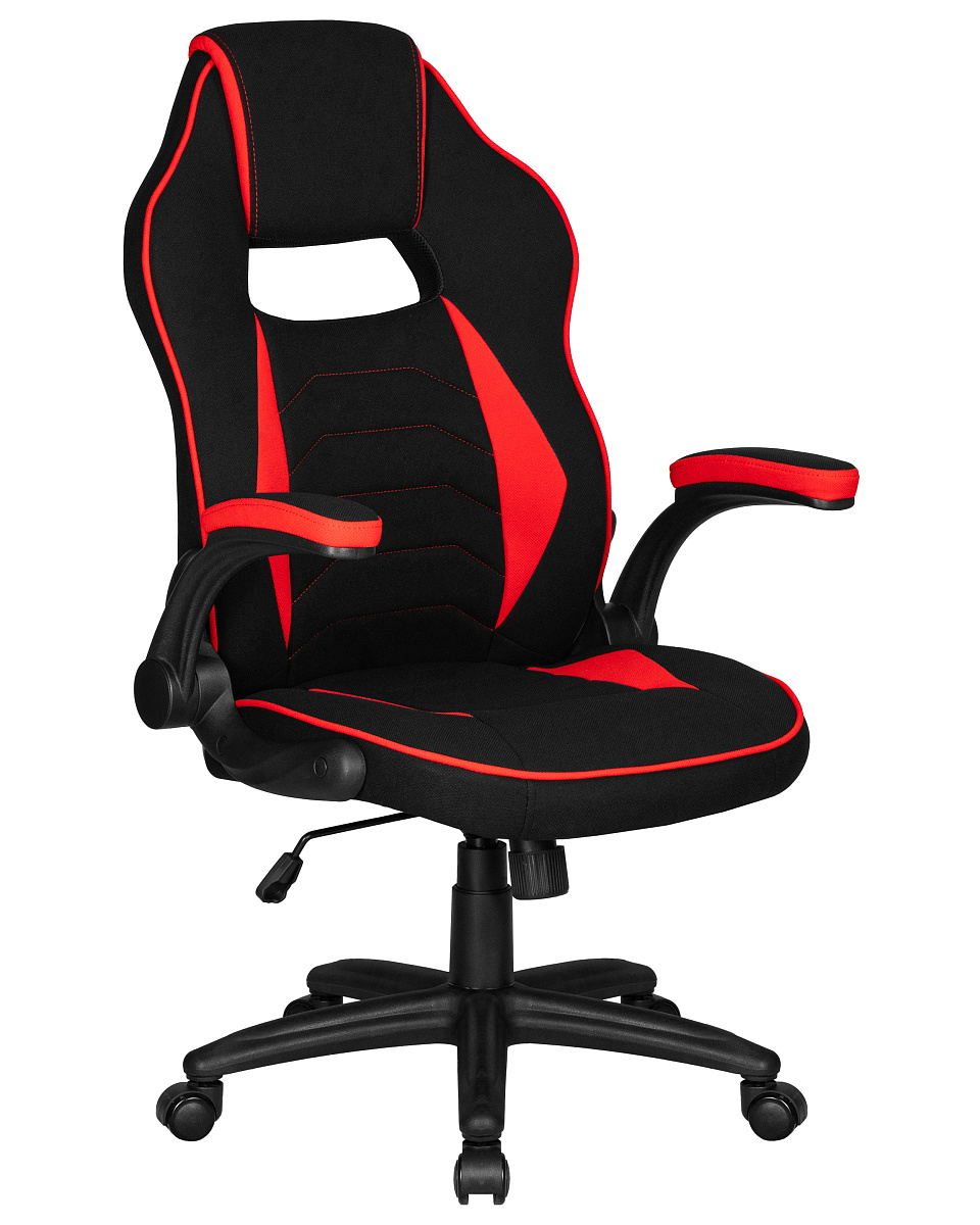 картинка Кресло игровое DOBRIN RICK, черно-красный от магазина Montegros