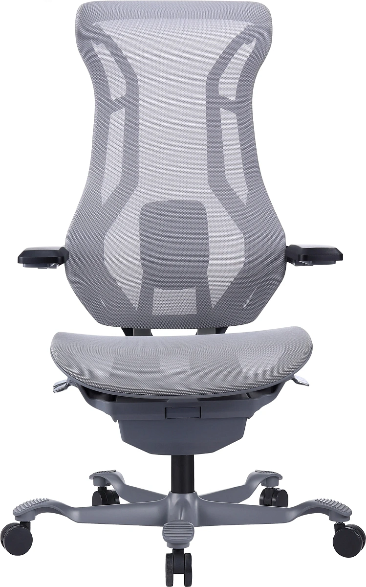 картинка Эргономичное кресло Atom Grey Сетка Серый от магазина Montegros