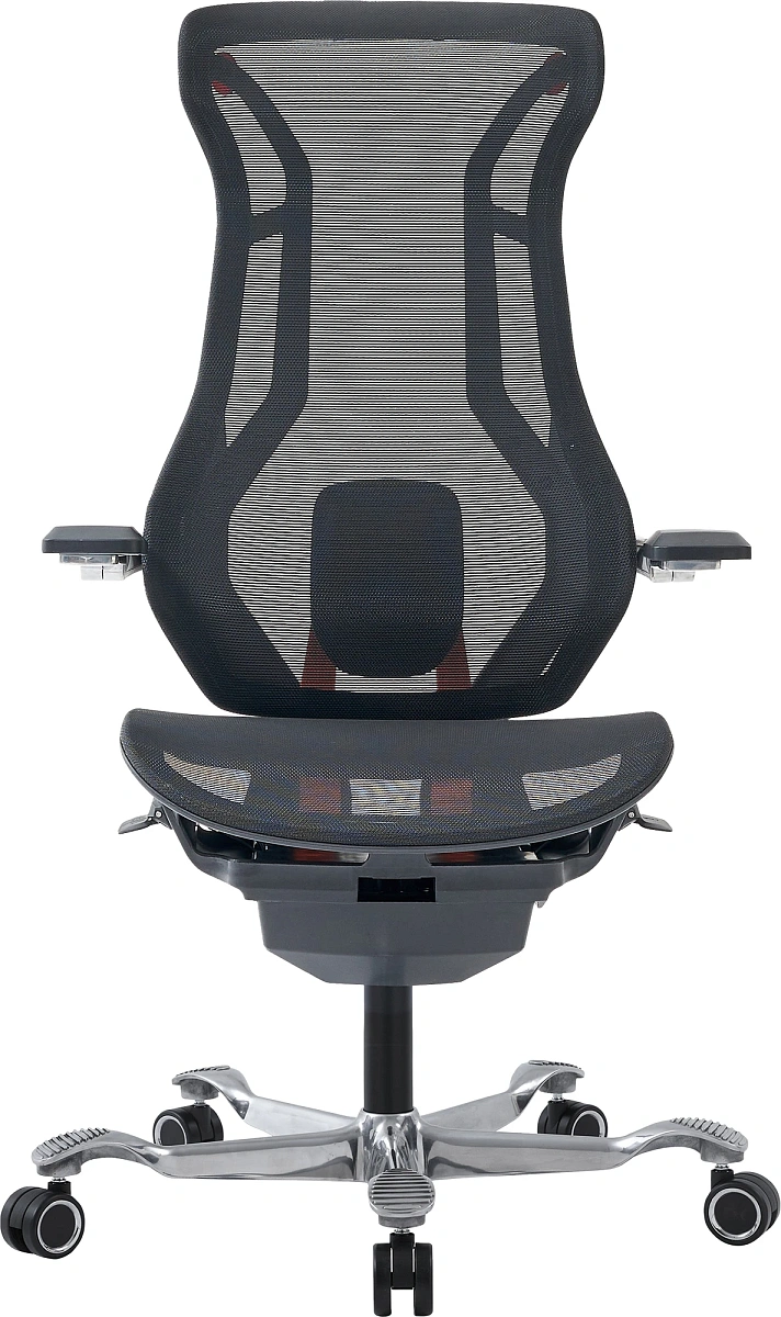 картинка Эргономичное кресло Atom Black Сетка Черный от магазина Montegros